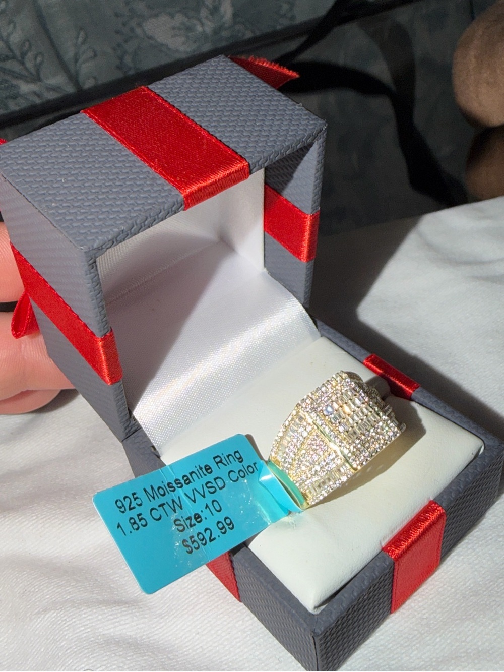 Moissanite Diamond ring